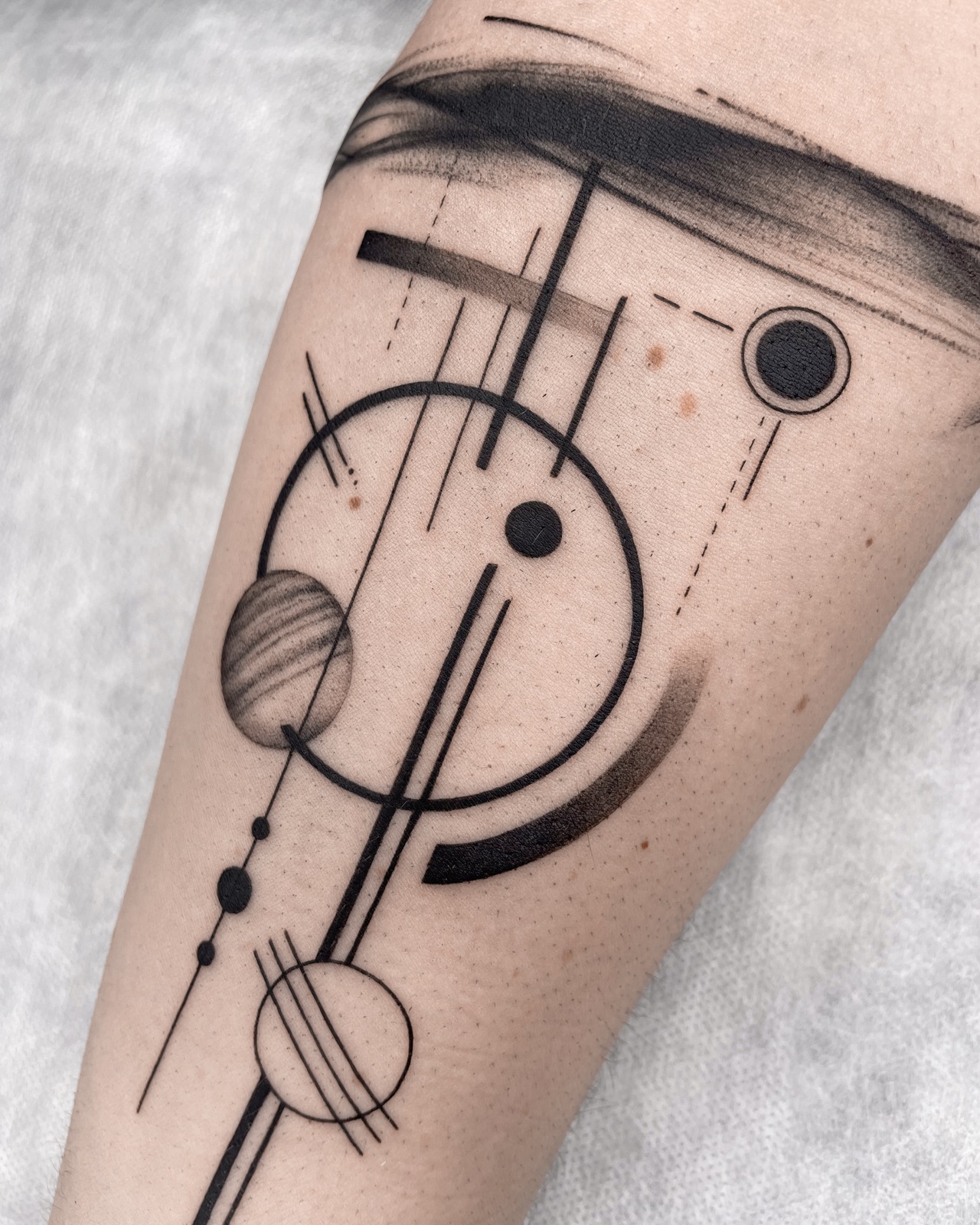 Gerda Ra Tattoo · Fine line