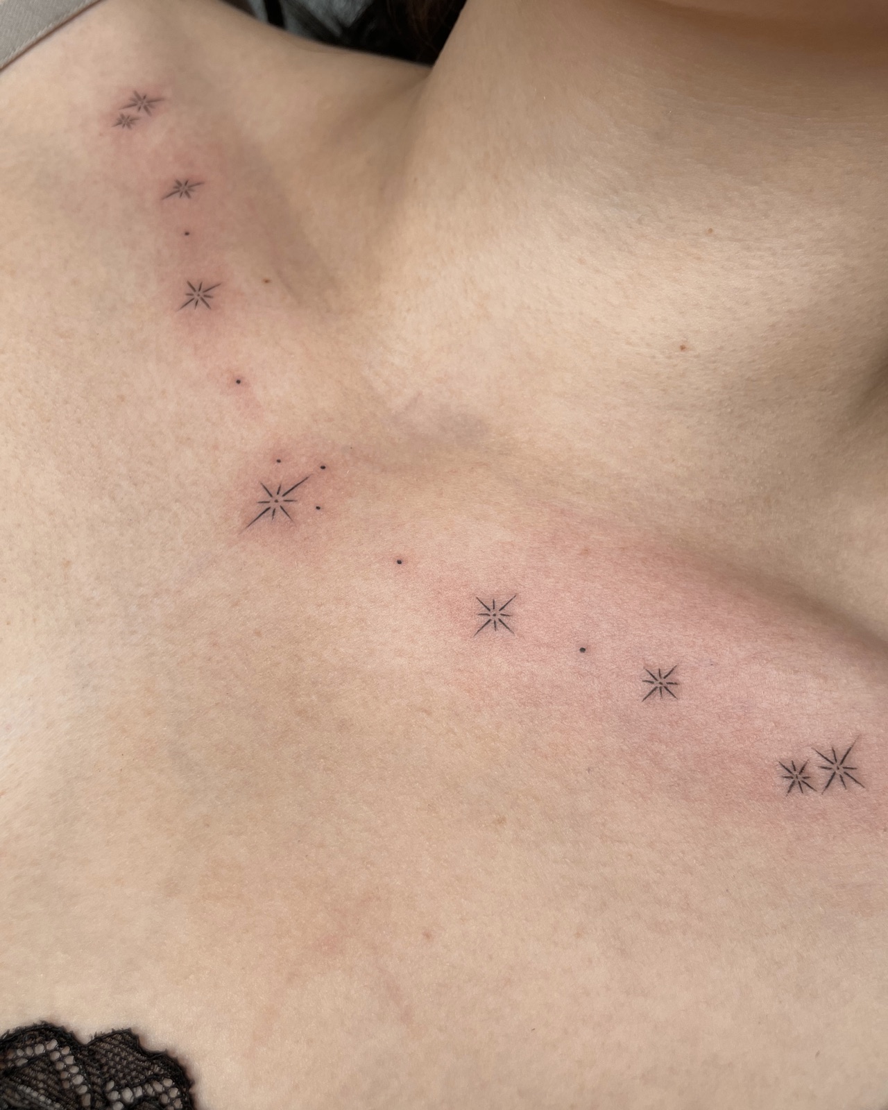 Gerda Ra Tattoo · Fine line