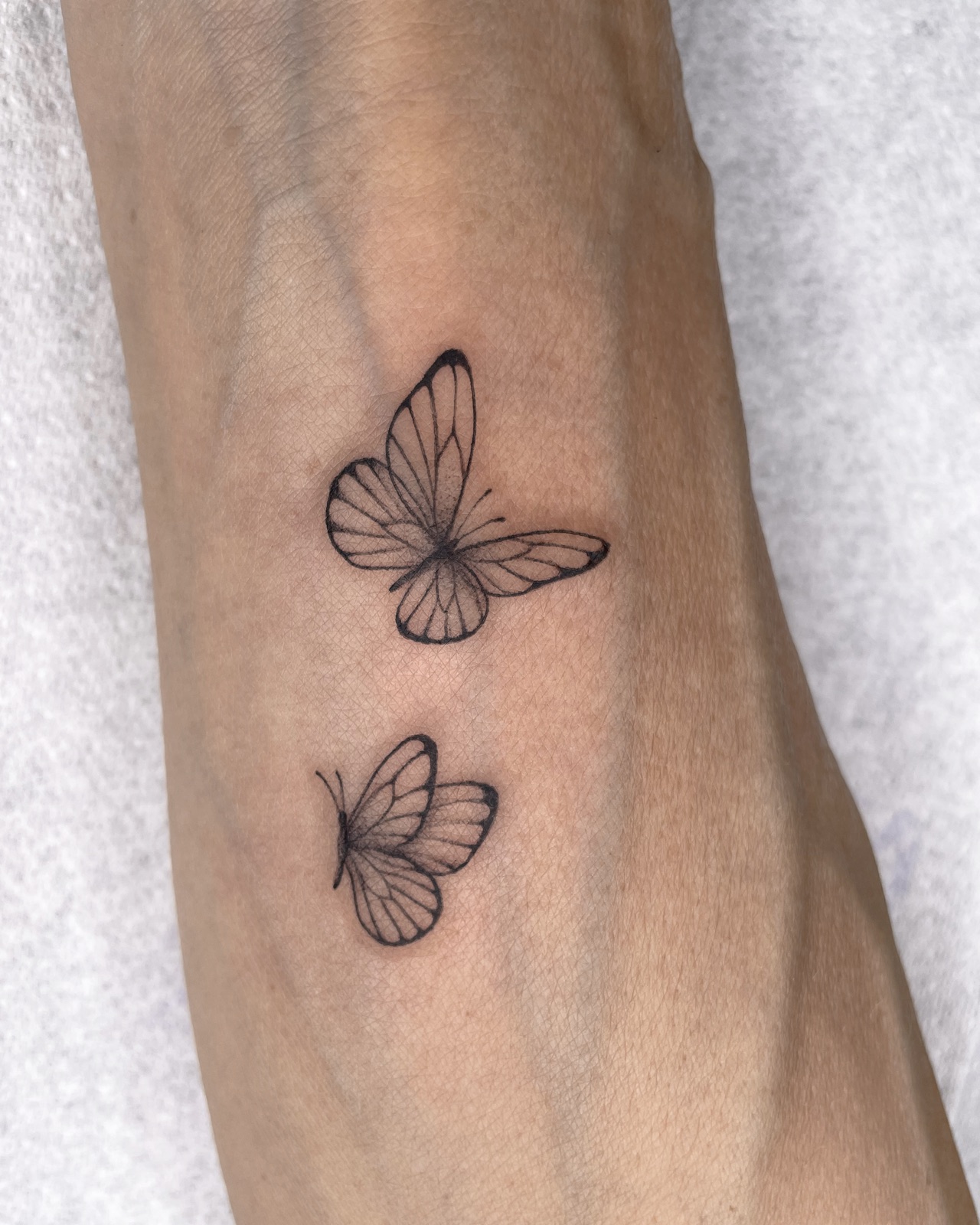 Gerda Ra Tattoo · Fine line