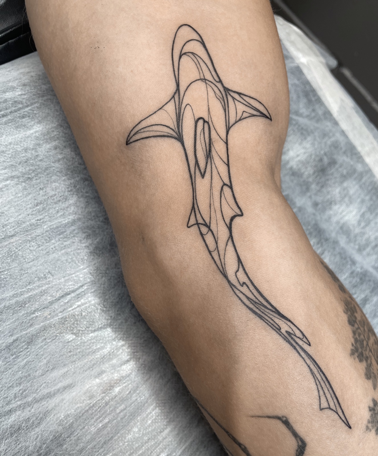 Gerda Ra tatuiruotės darbas
