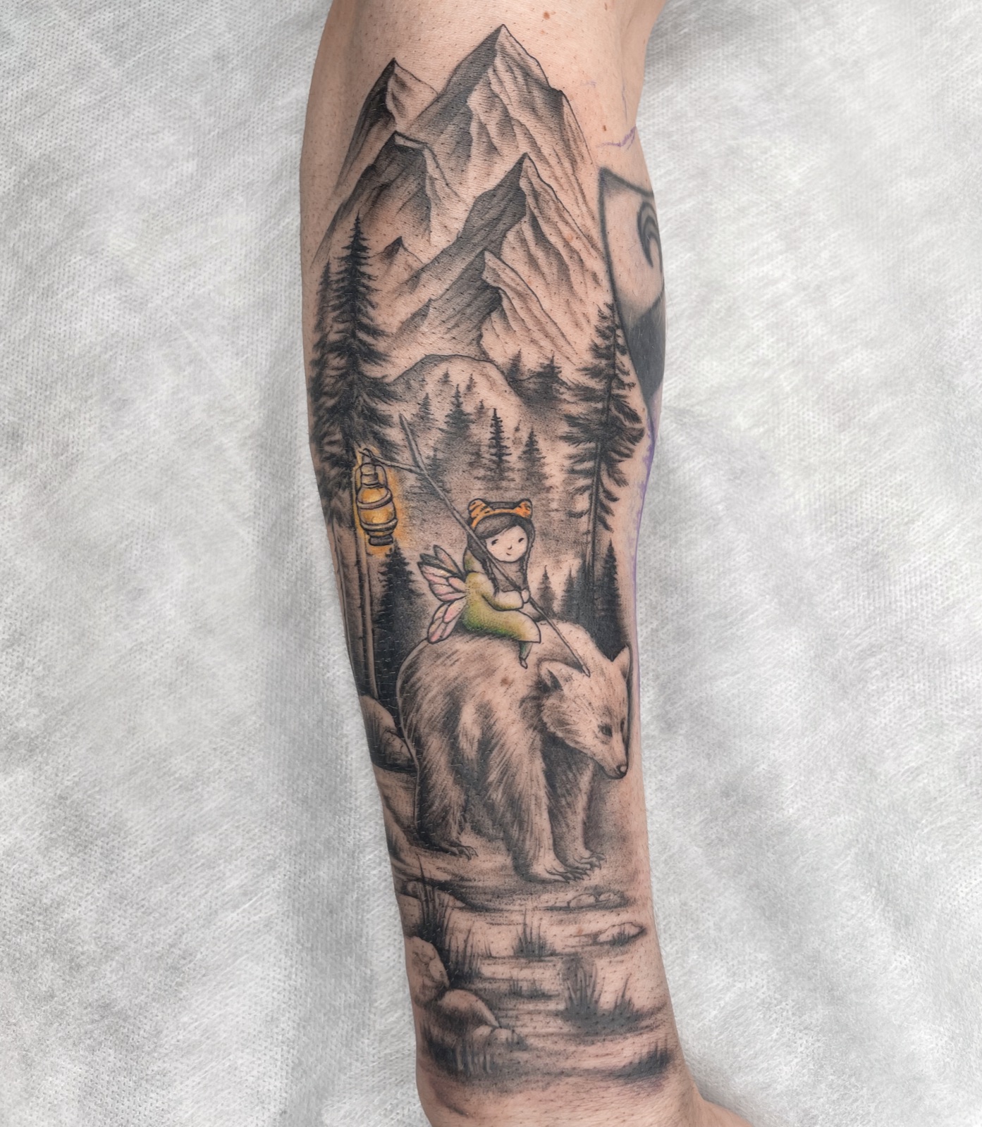 Gerda Ra tatuiruotės darbas