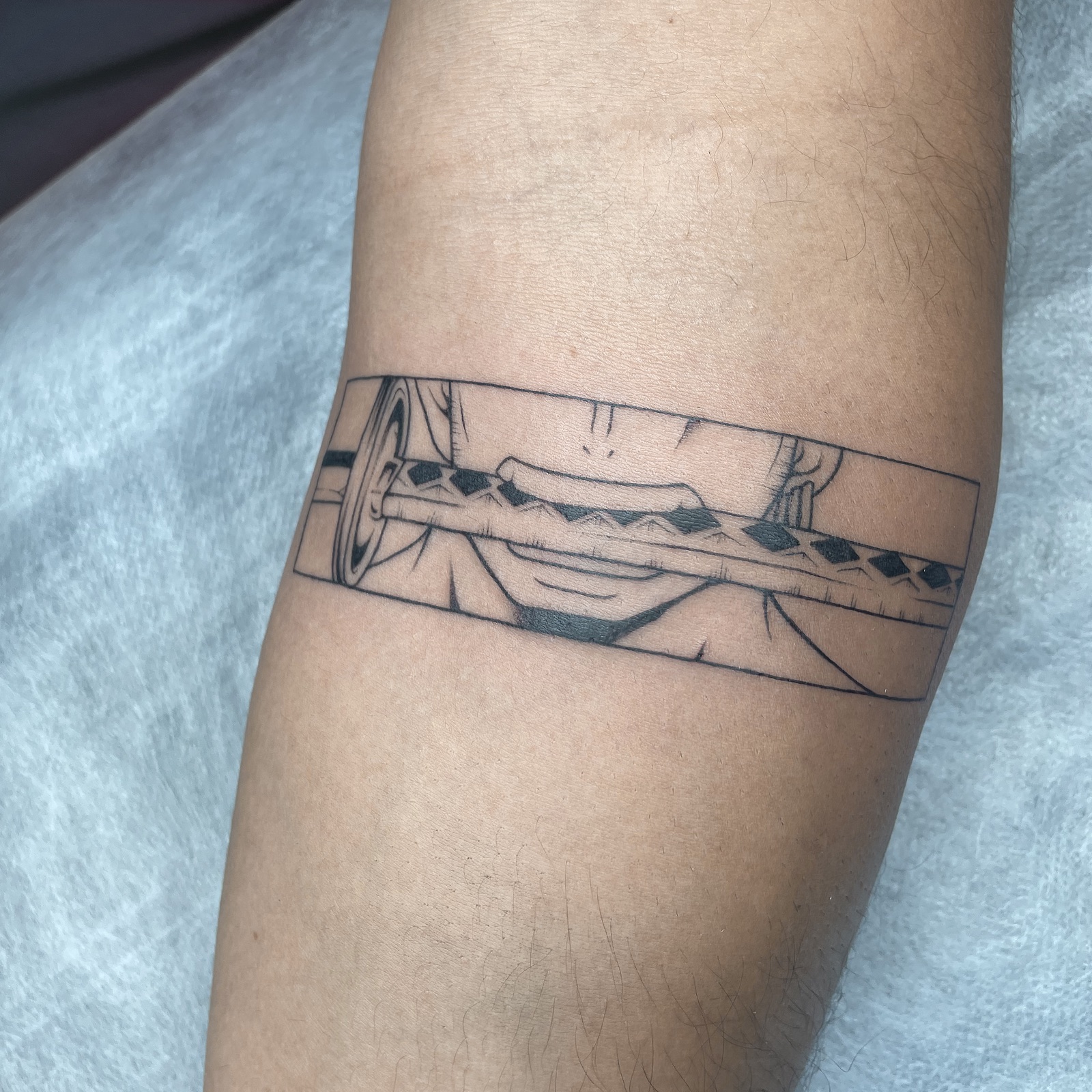 Gerda Ra tatuiruotės darbas