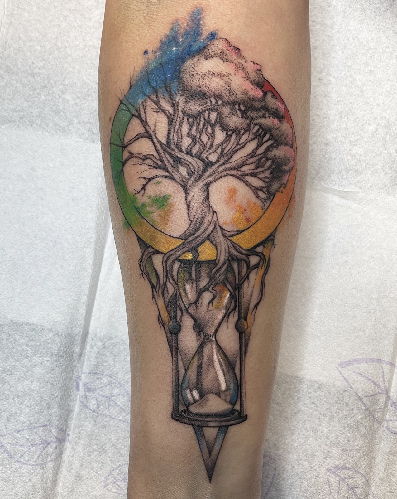 Gerda Ra Tattoo · Spalvotos