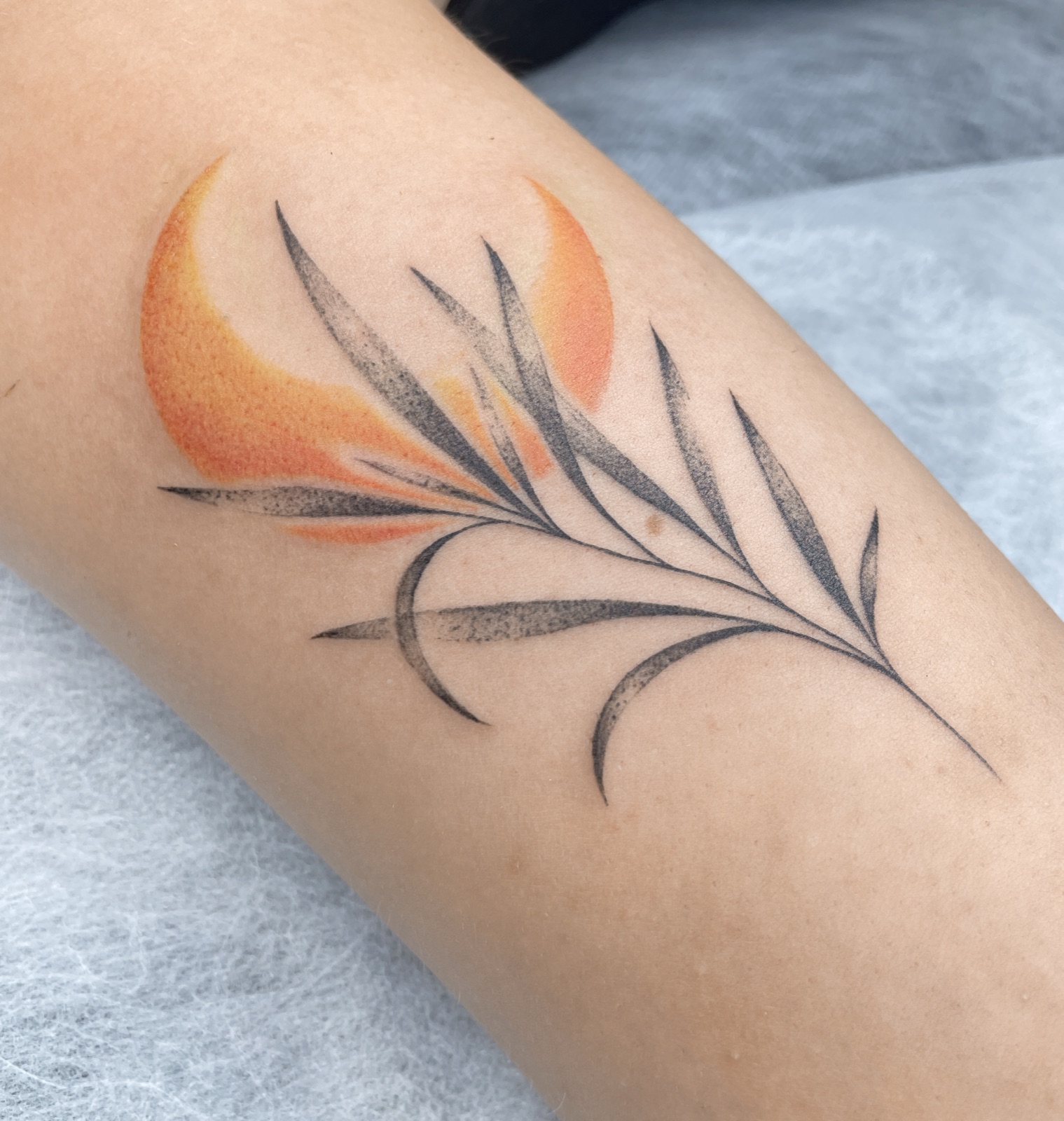Gerda Ra tatuiruotės darbas
